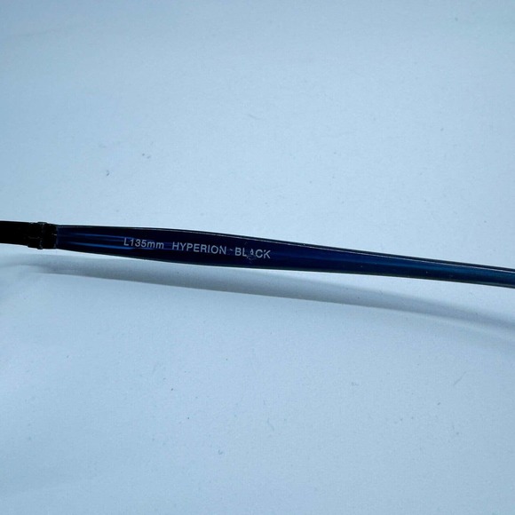 Ellen Tracy Eyeglasses Frame Hyperion black Blue 53-18-135 Half Rim H9805 - Picture 6 of 7